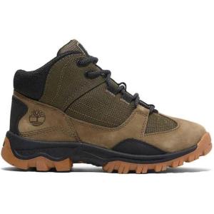 imageTimberland UnisexChild Mt Maddsen Waterproof Mid Leather Hiking BootOlive Nubuck