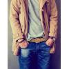 imageTimberland Mens 38mm Icon Nubuck Boot Leather BeltWheat