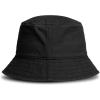 imageTimberland Mens Bucket Hat Cotton Twill Soft Brushed Finish Packable Sun HatBlack