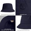 imageTimberland Mens Bucket Hat Cotton Twill Soft Brushed Finish Packable Sun HatPeacoat Navy Blue