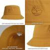 imageTimberland Mens Bucket Hat Cotton Twill Soft Brushed Finish Packable Sun HatWheat Brown