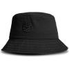 imageTimberland Mens Bucket Hat Cotton Twill Soft Brushed Finish Packable Sun HatBlack