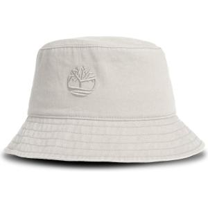 imageTimberland Mens Bucket Hat Cotton Twill Soft Brushed Finish Packable Sun HatVintage White White