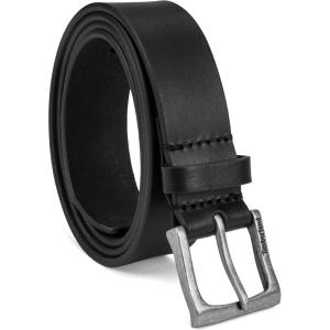 imageTimberland Mens Classic Leather Jean Belt 14 Inches Wide Big ampamp Tall AvailableBlack