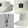 imageTimberland Floppy Bucket Hat for Men Packable Sun Hat with Adjustable Chin Cord Lightweight and Breathable Sun ProtectionAntique White White