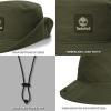 imageTimberland Floppy Bucket Hat for Men Packable Sun Hat with Adjustable Chin Cord Lightweight and Breathable Sun ProtectionLeaf Green Green