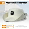 imageTimberland Floppy Kids Bucket Hat Boys Ages 714 One Size Packable Sun Hat Adjustable Chin Cord Lightweight ampamp BreathableAntique White White