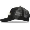 imageTimberland Kids Trucker Hat for Boys Ages 714 One Size Durable Cotton Twill Adjustable Snapback Breathable Mesh BackBlack