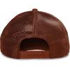 imageTimberland Kids Trucker Hat for Boys Ages 714 One Size Durable Cotton Twill Adjustable Snapback Breathable Mesh BackBurnt Henna Red