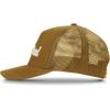 imageTimberland Kids Trucker Hat for Boys Ages 714 One Size Durable Cotton Twill Adjustable Snapback Breathable Mesh BackWheat Brown