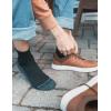 imageTimberland Mens Comfort Quarter Socks Arch Support Padded Cushion Moisture ControlDenim