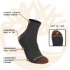 imageTimberland Mens Comfort Quarter Socks Arch Support Padded Cushion Moisture ControlDenim