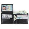 imageTimberland Mens RFID Blocking Wallet  Genuine Leather Passcase with Removable ID Holder 6 Card Slots 2 Billfold Pockets Slim Design Navy Blue One SizeBlack