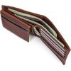 imageTimberland Mens RFID Blocking Wallet  Genuine Leather Passcase with Removable ID Holder 6 Card Slots 2 Billfold Pockets Slim Design Navy Blue One SizeBrown