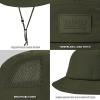 imageTimberland Mesh Panel Kids Boys Bucket Hat One Size Adjustable Chin Cord Wide Brim Sun Hat for Outdoor AdventuresLeaf Green Dark Green