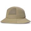 imageTimberland Mesh Panel Mens Bucket Hat Wide Brim Sun Hat with Adjustable Chin Cord Perfect for Outdoor AdventuresBeige