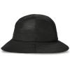 imageTimberland Mesh Panel Mens Bucket Hat Wide Brim Sun Hat with Adjustable Chin Cord Perfect for Outdoor AdventuresBlack