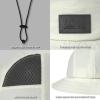 imageTimberland Mesh Panel Mens Bucket Hat Wide Brim Sun Hat with Adjustable Chin Cord Perfect for Outdoor AdventuresWhite