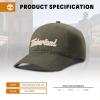 imageTimberland Midland Beach Mens Baseball Cap Soft Cotton Adjustable Lightweight ampamp Stylish Hat for Outdoor ActivitiesLeaf Green Dark Green
