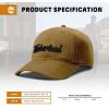 imageTimberland Midland Beach Mens Baseball Cap Soft Cotton Adjustable Lightweight ampamp Stylish Hat for Outdoor ActivitiesWheat Boot Black Brown