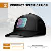 imageTimberland Monochrome Kids Trucker Hat for Girls Ages 714 Breathable and Adjustable Snapback Mesh Cap One SizeBlack