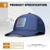 imageTimberland Monochrome Kids Trucker Hat for Girls Ages 714 Breathable and Adjustable Snapback Mesh Cap One SizeDark Denim Navy
