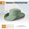 imageTimberland Snap Up Kids Sun Hat for Girls Ages 714 Packable Lightweight and Breathable Fabric Perfect for Sun ProtectionGreen Bay Light Green