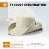 imageTimberland Snap Up Sun Hats for Women Packable Bucket Hat Wide Brim UV Protection for Outdoor ActivitiesAntique White White