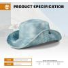 imageTimberland Snap Up Sun Hats for Women Packable Bucket Hat Wide Brim UV Protection for Outdoor ActivitiesCitadel Multi Blue