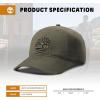 imageTimberland Soundview Baseball Cap for Boys 714 Cotton Canvas Adjustable Lightweight ampamp Durable One SizeLeaf Green Dark Green