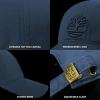 imageTimberland Soundview Baseball Cap for Boys 714 Cotton Canvas Adjustable Lightweight ampamp Durable One SizeNavy Blue
