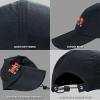 imageTimberland Split Brim Foldable Camp Hat Adjustable 5 Panel Hat Lightweight and Breathable Fabric for Outdoor AdventuresBlack