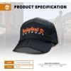 imageTimberland Split Brim Foldable Camp Hat Adjustable 5 Panel Hat Lightweight and Breathable Fabric for Outdoor AdventuresBlack