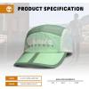 imageTimberland Split Brim Foldable Camp Hat Adjustable 5 Panel Hat Lightweight and Breathable Fabric for Outdoor AdventuresCameo Green Multi Light Green