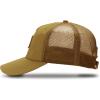 imageTimberland Trucker Hat Soft Structured Baseball Cap Adjustable Mesh Back Curved Brim Breathable ampamp Lightweight  One SizeWheat