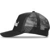 imageTimberland Trucker Hat for Men  Durable Cotton Twill Adjustable Snapback Cap Breathable Mesh BackBlack
