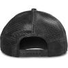 imageTimberland Trucker Hat for Men  Durable Cotton Twill Adjustable Snapback Cap Breathable Mesh BackBlack