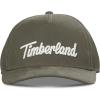 imageTimberland Trucker Hat for Men  Durable Cotton Twill Adjustable Snapback Cap Breathable Mesh BackLeaf Green Dark Green