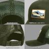 imageTimberland Trucker Hat for Men One Size Durable Cotton Twill Adjustable Mesh Back Curved Brim Breathable and LightweightLeaf Green Dark Green