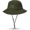imageTimberland Mesh Panel Kids Boys Bucket Hat One Size Adjustable Chin Cord Wide Brim Sun Hat for Outdoor AdventuresLeaf Green Dark Green