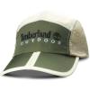 imageTimberland Split Brim Foldable Camp Hat Adjustable 5 Panel Hat Lightweight and Breathable Fabric for Outdoor AdventuresAntique White Multi Dark Green