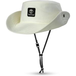imageTimberland Floppy Kids Bucket Hat Boys Ages 714 One Size Packable Sun Hat Adjustable Chin Cord Lightweight ampamp BreathableAntique White White