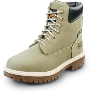 imageTimberland PRO 6IN Direct Attach Mens Steel Toe MaxTRAX SlipResistant Work BootDeep Lichen Green