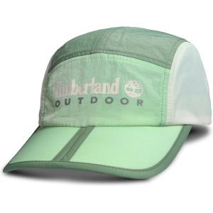 imageTimberland Split Brim Foldable Camp Hat Adjustable 5 Panel Hat Lightweight and Breathable Fabric for Outdoor AdventuresCameo Green Multi Light Green