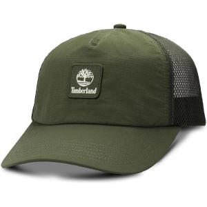 imageTimberland Trucker Hat Soft Structured Baseball Cap Adjustable Mesh Back Curved Brim Breathable ampamp Lightweight  One SizeLeaf Green