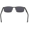imageTimberland Mens TBA9265 Polarized Rectangular SunglassesSatin Black