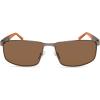 imageTimberland Mens TBA9265 Polarized Rectangular SunglassesShiny Dark Gunmetal