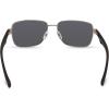 imageTimberland Mens TBA9265 Polarized Rectangular SunglassesShiny Gunmetal