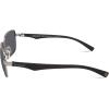 imageTimberland Mens TBA9265 Polarized Rectangular SunglassesShiny Gunmetal