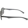 imageTimberland Mens Tba9263 Polarized Rectangular SunglassesMatte Black